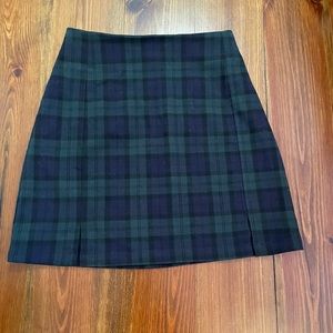 Brandy melville plaid mini skirt